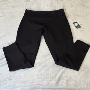 Tentree Women's inMotion Brushed Leggings Meteorite Black Size L NWT